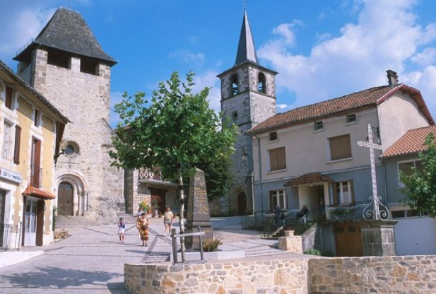 Village double de Saint-Santin